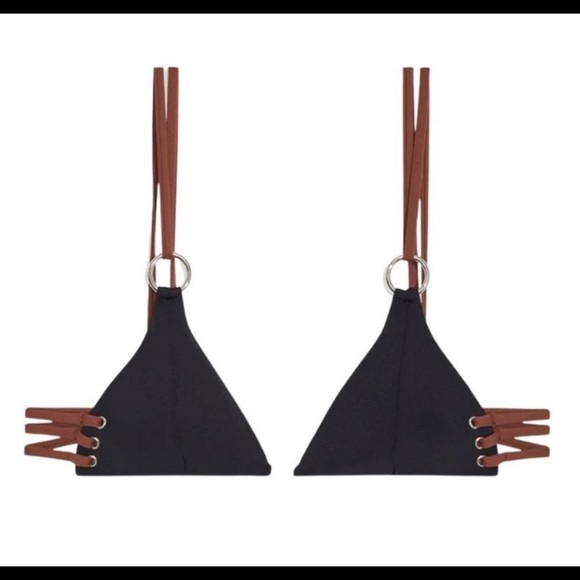 WeWoreWhat StrappyTriangle Bikini Top - Picture 3 of 4